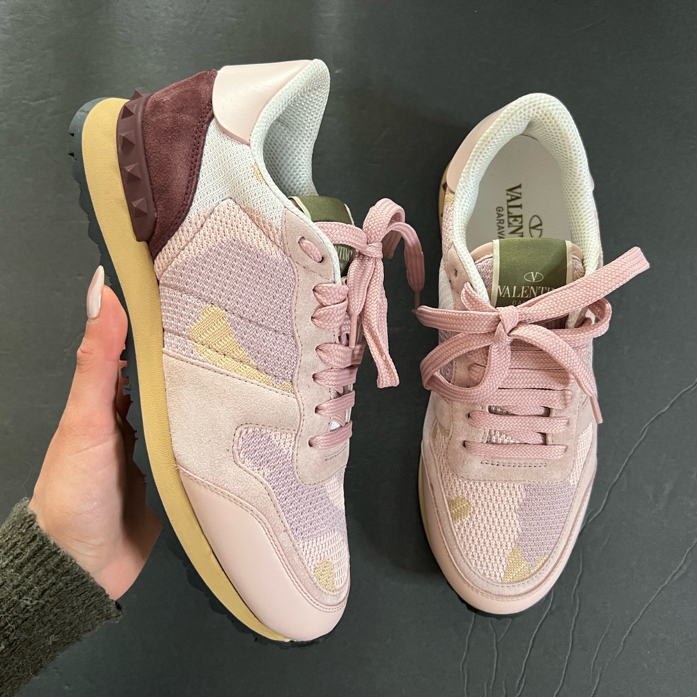 Valentino Garavani Rockrunner Camo Sneakers